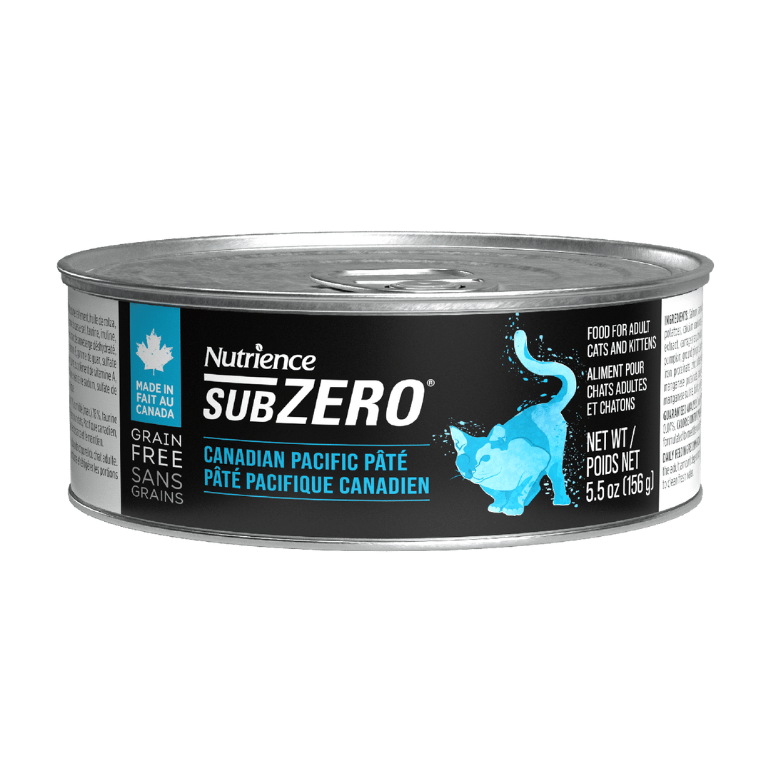 Nutrience SubZero - Chat Adulte Pâté Pacifique Canadien - Nourriture Humide Sans Grains pour Chats