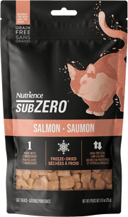 Nutrience SubZero - Saumon - Gâteries Lyophilisées Sans Grains pour Chats