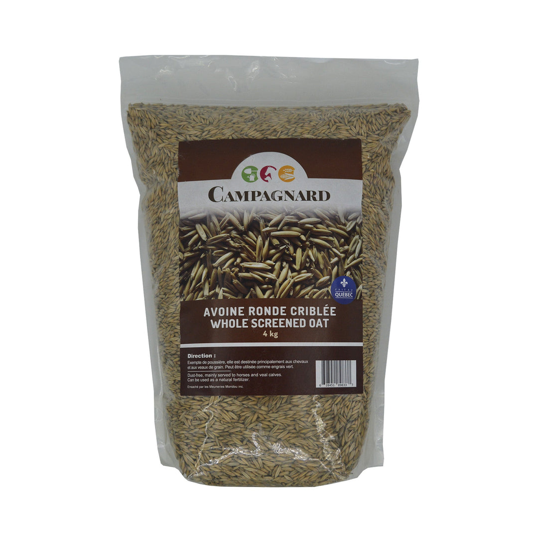 MONDOU Campagnard - Avoine Criblée Ronde 4kg
