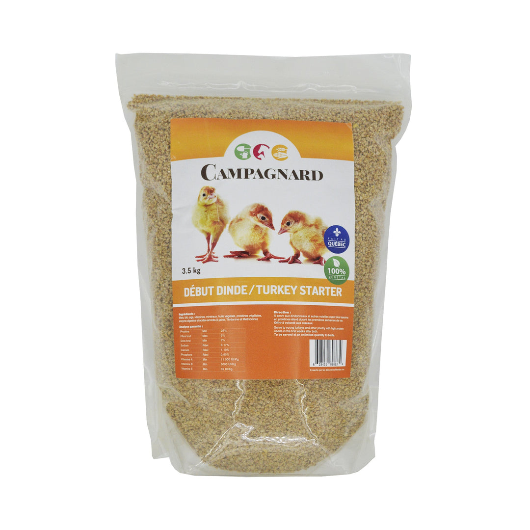 MONDOU Campagnard - Début Dinde N. Méd. Granule 3.5kg