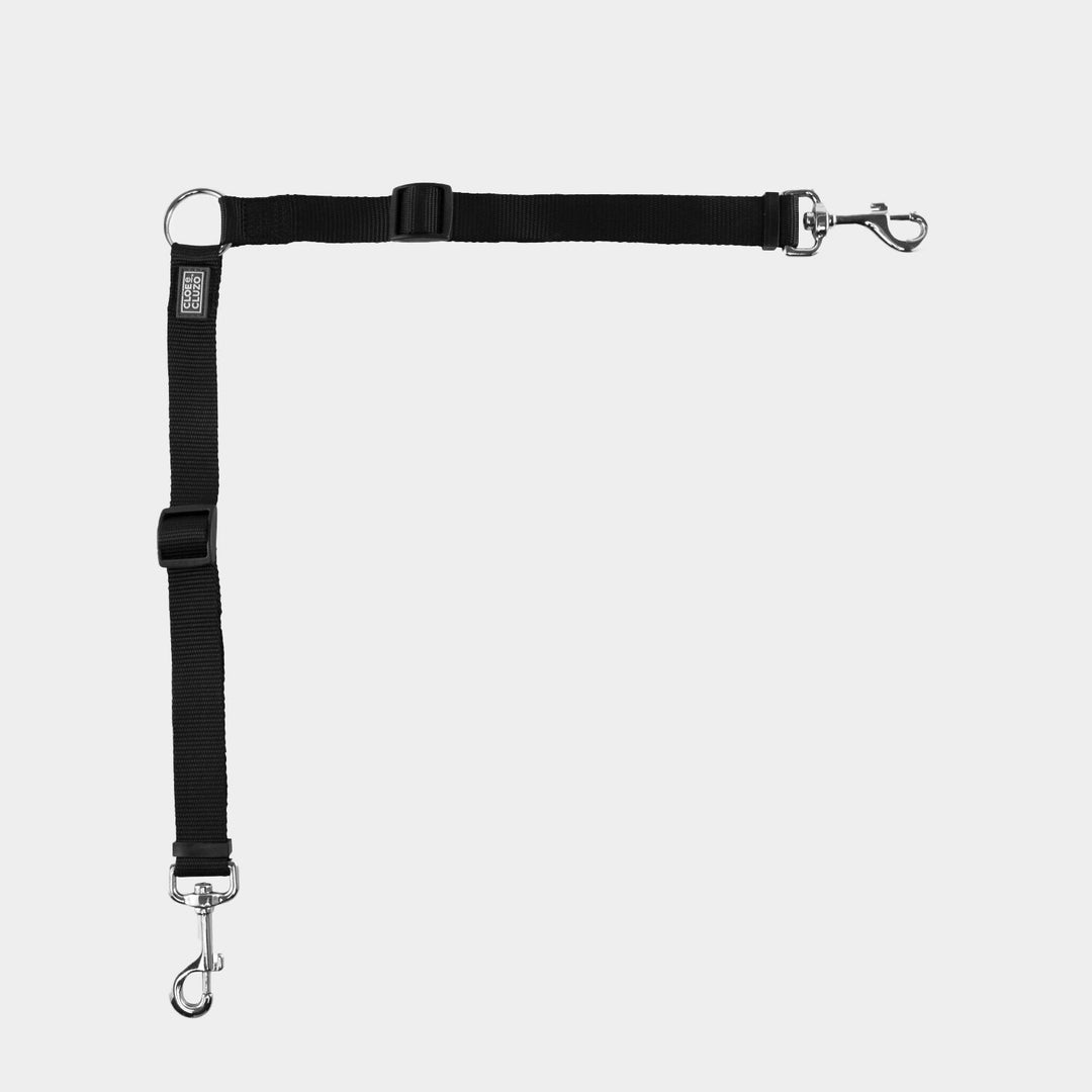 CLOE CLUZO Coupleur de Laisse S Noir