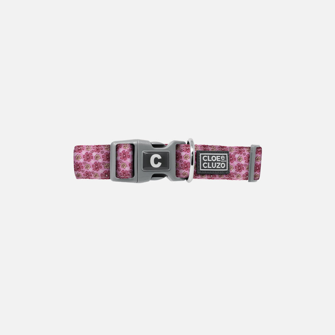 CLOE CLUZO Collier Motif Ajustable Fleurs M