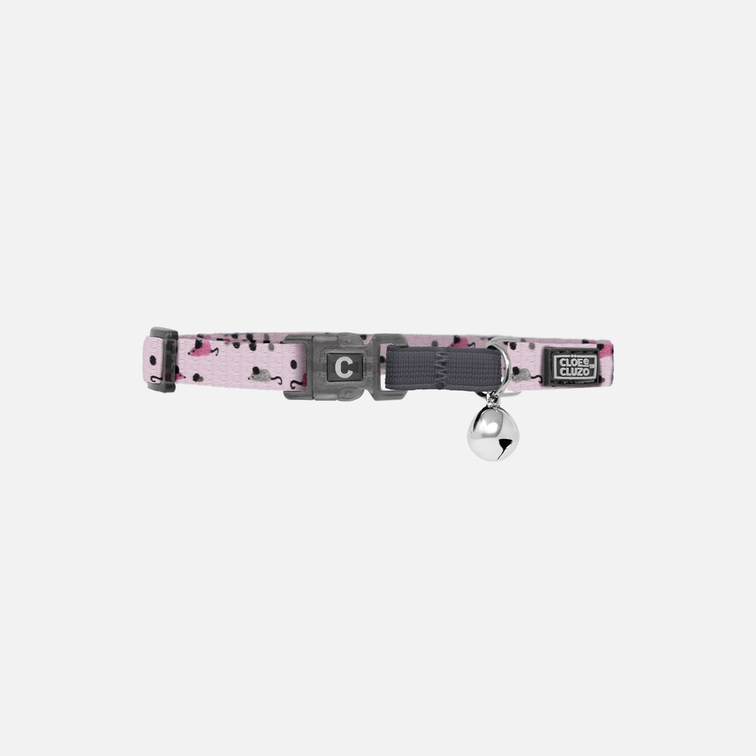 CLOE CLUZO Chat Collier Motif Ajustable Souris
