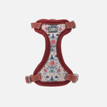 Voir l’image dans la galerie, CLOE CLUZO Chat Harnais Filet Motif Fleurs S/M