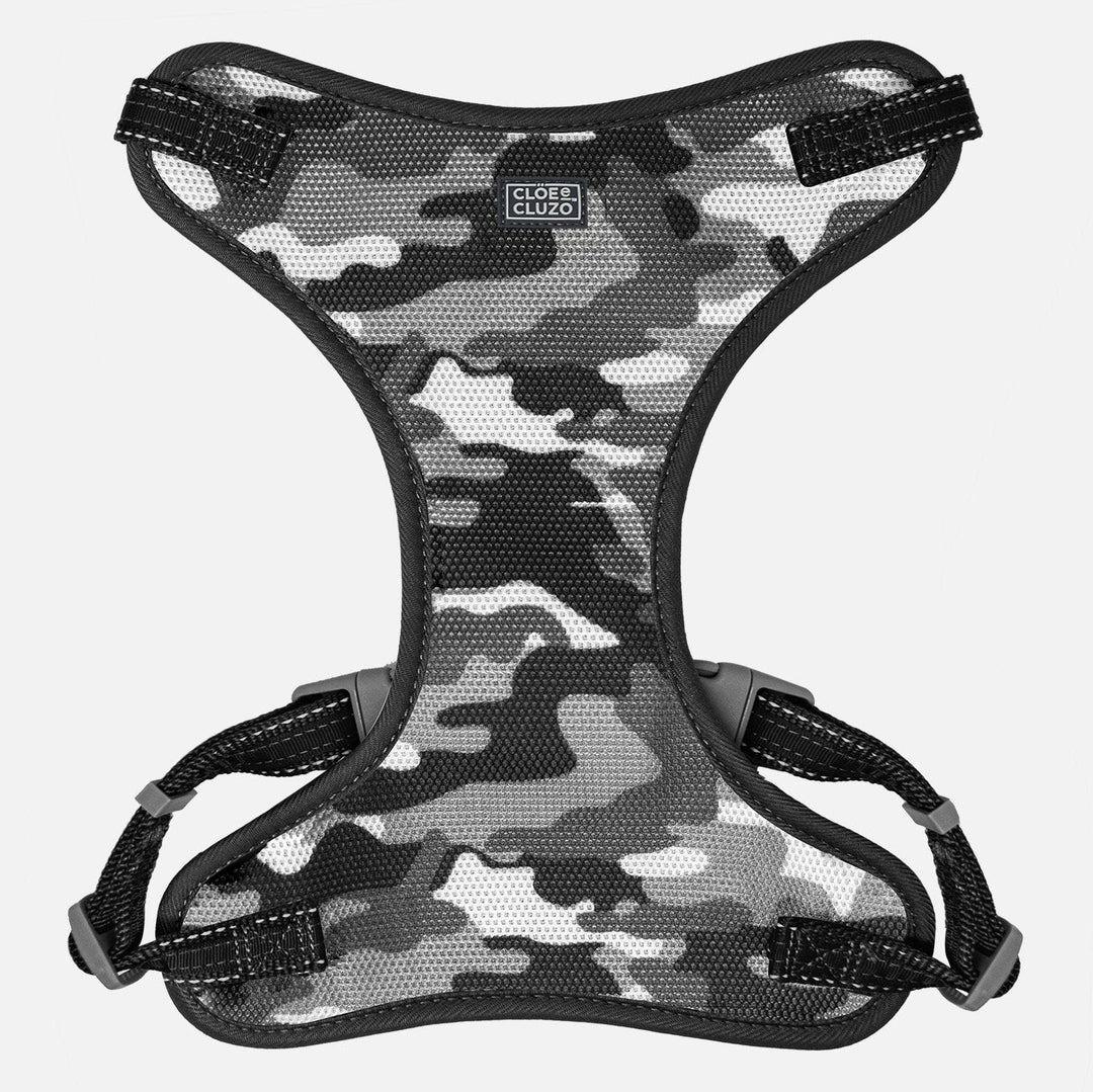 CLOE CLUZO Harnais Ajustable en Filet XS/S Camo
