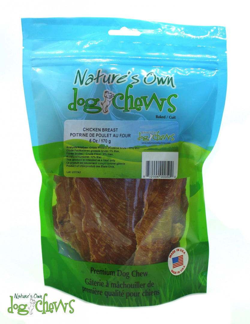Nature's Own - Poitrine de Poulet - Gâteries Naturelles pour Chiens
