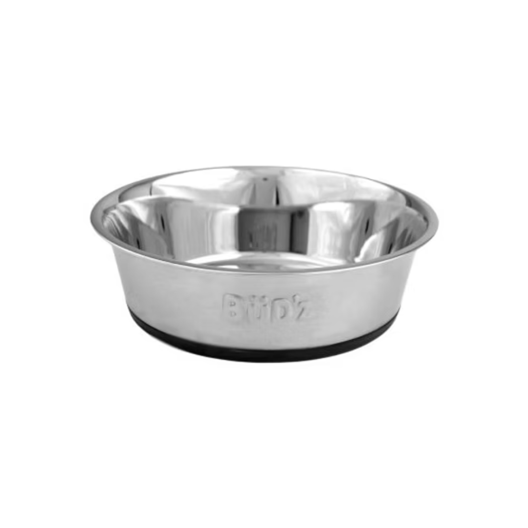 *BUD'Z Bol Inox Base Silicon Noir 12oz