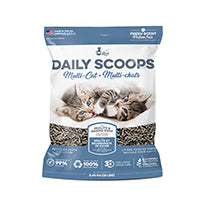 Cat Love Daily Scoops - Multi-Chats Parfum Frais - Litière Écologique et Biodégradable Faite de Papier Recyclé pour Chats Multiples
