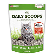 Cat Love Daily Scoops - Sans Parfum - Litière Écologique et Biodégradable Faite de Papier Recyclé pour Chats