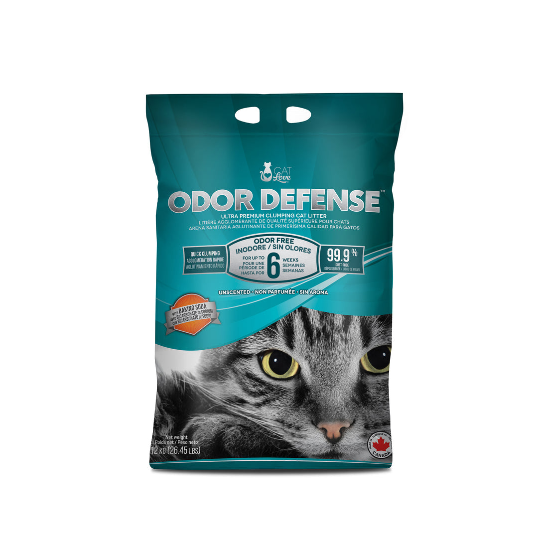 CAT LOVE ODOR DEFENSE Litière 12kg