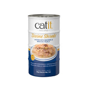 CATIT DIVINE SHREDS Chat Poulet, Maquereau & Brocoli en Gelée 4x85g