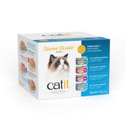 CATIT DIVINE SHREDS Chat Assortiment Thon en Gelée 12x85g