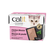 CATIT CUISINE Chat Poulet & Porc en Mousse 90g