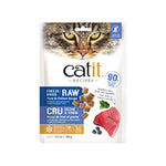 Voir l’image dans la galerie, Catit - Chat Thon et Poulet avec Fruits et Légumes - Garniture ou Nourriture Sèche Lyophilisée Sans Grains pour Chats