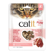 CATIT Gâteries Chat Foies de Boeuf, Porc & Agneau 28.4g