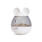Catit PIXI - Souris - Jouet Interactif et Distributeur de Gâteries pour Chats