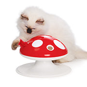 Catit Senses 2.0 - Champignon avec Plume - Jouet Interactif à 360 Degrés pour Chats