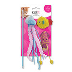 Voir l’image dans la galerie, Catit - Créatures de la Mer avec Tige - Jouets pour Chats (Paquet de 3)