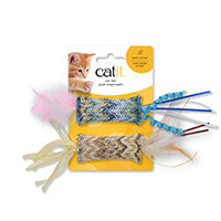 Catit - Jouet Plumes Naturelles pour Chats (Paquet de 2)