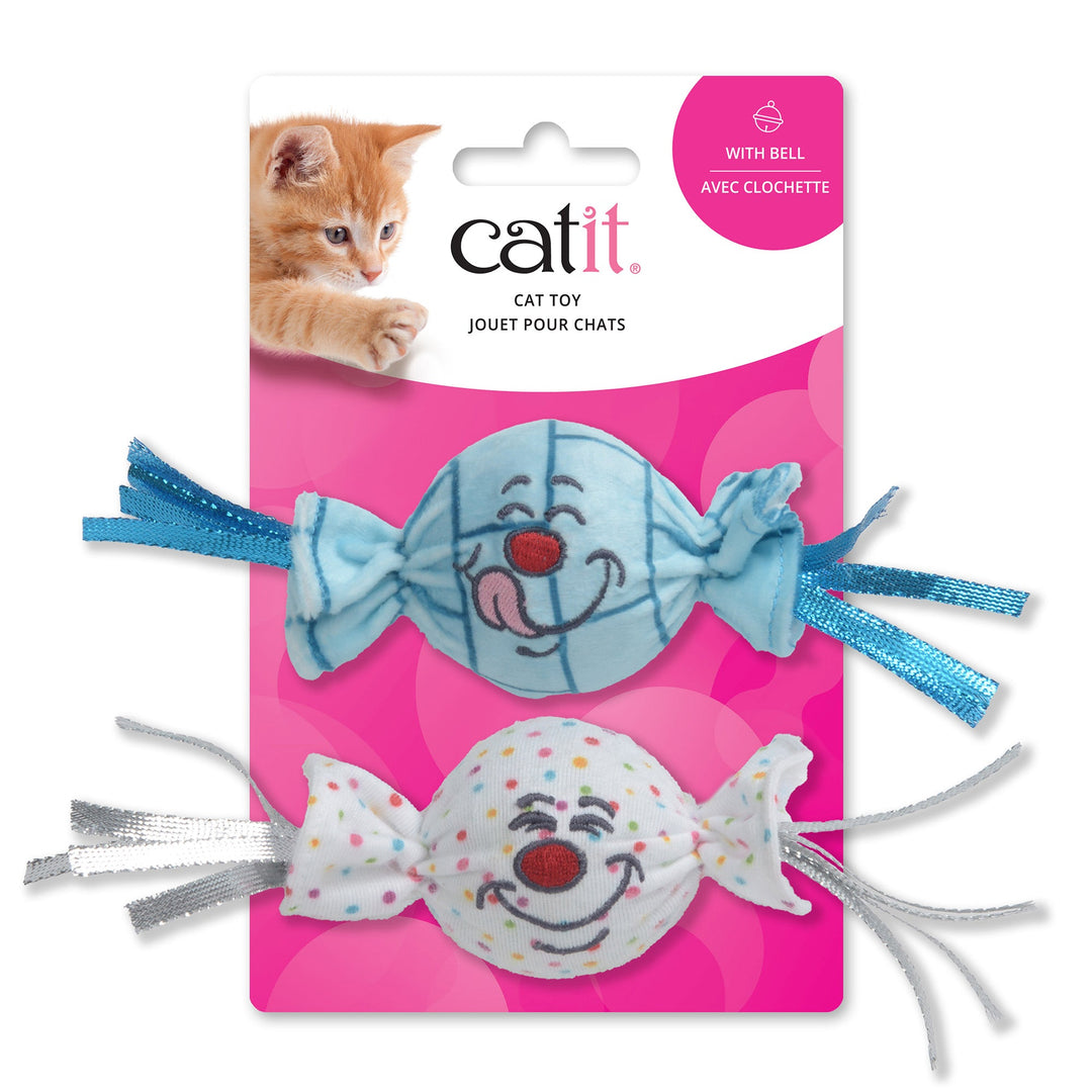 Catit - Jouets Bonbons avec Grelot pour Chats(Paquet de 2)