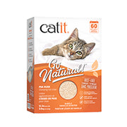 Catit Go Natural! - Parfum de Vanille - Litière Agglomérante à Base de Cosses de Pois pour Chats