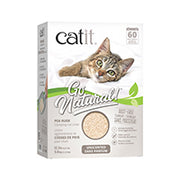 Catit Go Natural! - Sans Parfum - Litière Agglomérante à Base de Cosses de Pois pour Chats