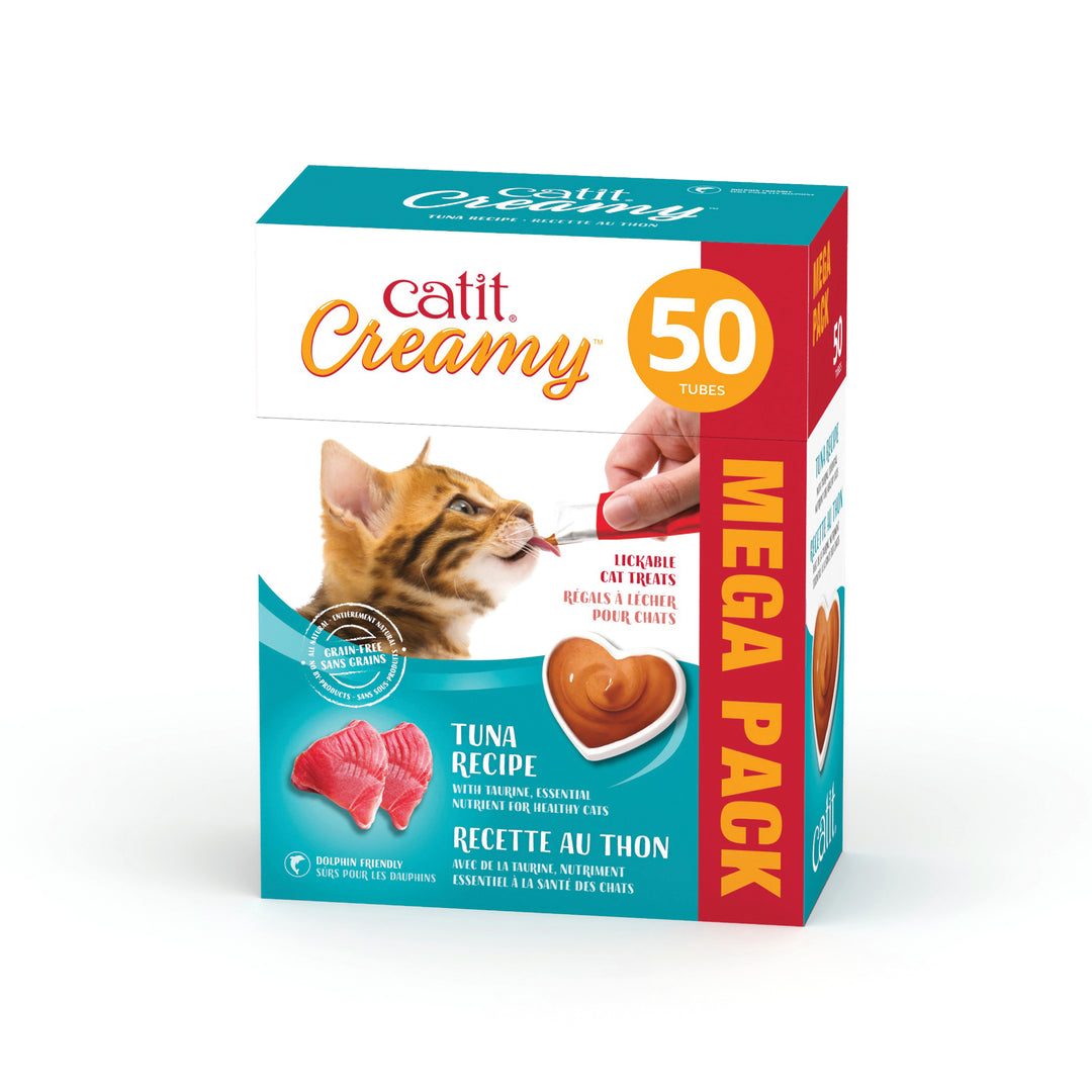 CATIT CREAMY Gâteries Chat Thon 50x15g