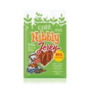 CATIT NIBBLY Gâteries Chat Jerky Poulet & Poisson 30g
