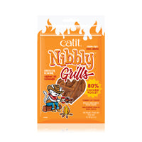 Catit Nibbly Grills - Poulet avec Arôme de Homard - Gâteries Sans Grains pour Chats
