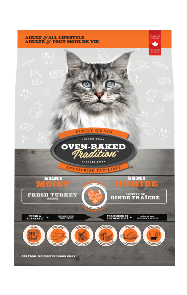 OBT SEMI-HUMIDE Chat Dinde 2.27 kg