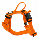 Voir l’image dans la galerie, CHIEN BLANC HORIZON Harnais Clip Cou Orange XL