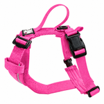 Voir l’image dans la galerie, CHIEN BLANC HORIZON Harnais Clip Cou Rose XL