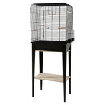 Voir l’image dans la galerie, *ZOLUX Cage Chic Loft et Meuble Noire pour Oiseaux