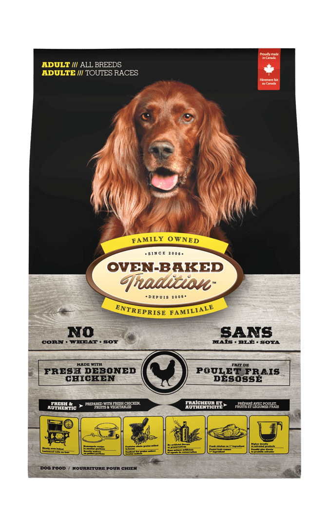 Oven-Baked Tradition - Poulet Frais Désossé - Nourriture Sèche pour Chiens