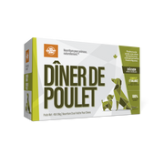 Big Country Raw - Dîner de Poulet - Nourriture Crue Congelée pour Chiens