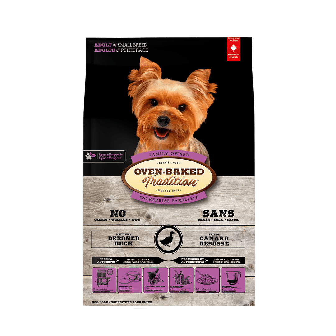 Oven-Baked Tradition - Canard Désossé - Nourriture Sèche pour Chiens de Petites Races