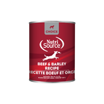 Voir l’image dans la galerie, NutriSource Choice - Chien Pâté Boeuf et Orge - Nourriture Humide pour Chiens