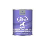 NutriSource Choice - Pâté Poulet et Riz - Nourriture Humide pour Chiots