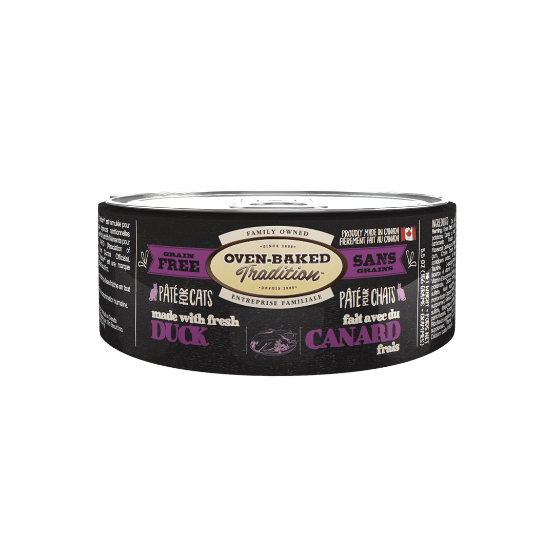 Oven-Baked Tradition - Pâté de Canard - Nourriture Humide Sans Grains pour Chats
