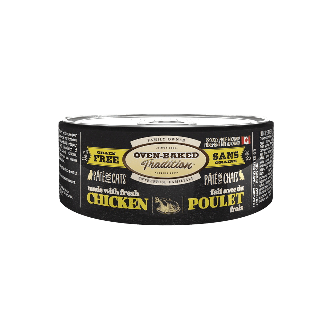 Oven-Baked Tradition - Pâté de Poulet - Nourriture Humide Sans Grains pour Chats