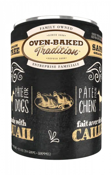 OBT Chien Pâté Caille SG 354g