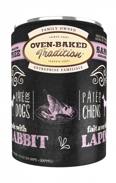 OBT Chien Pâté Lapin SG 354g