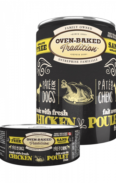 OBT Chien Pâté Poulet SG 354g