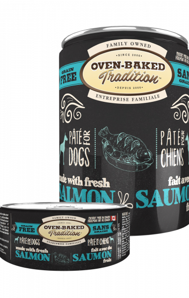 OBT Chien Pâté Saumon SG 156g