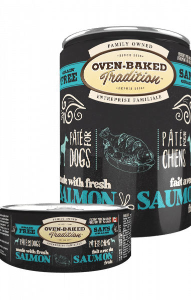 OBT Chien Pâté Saumon SG 156g