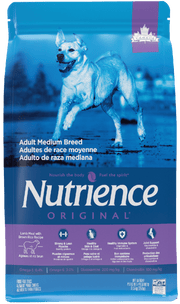 Nutrience Original - Agneau et Riz Brun - Nourriture Sèche pour Chiens Adultes de Moyennes Races