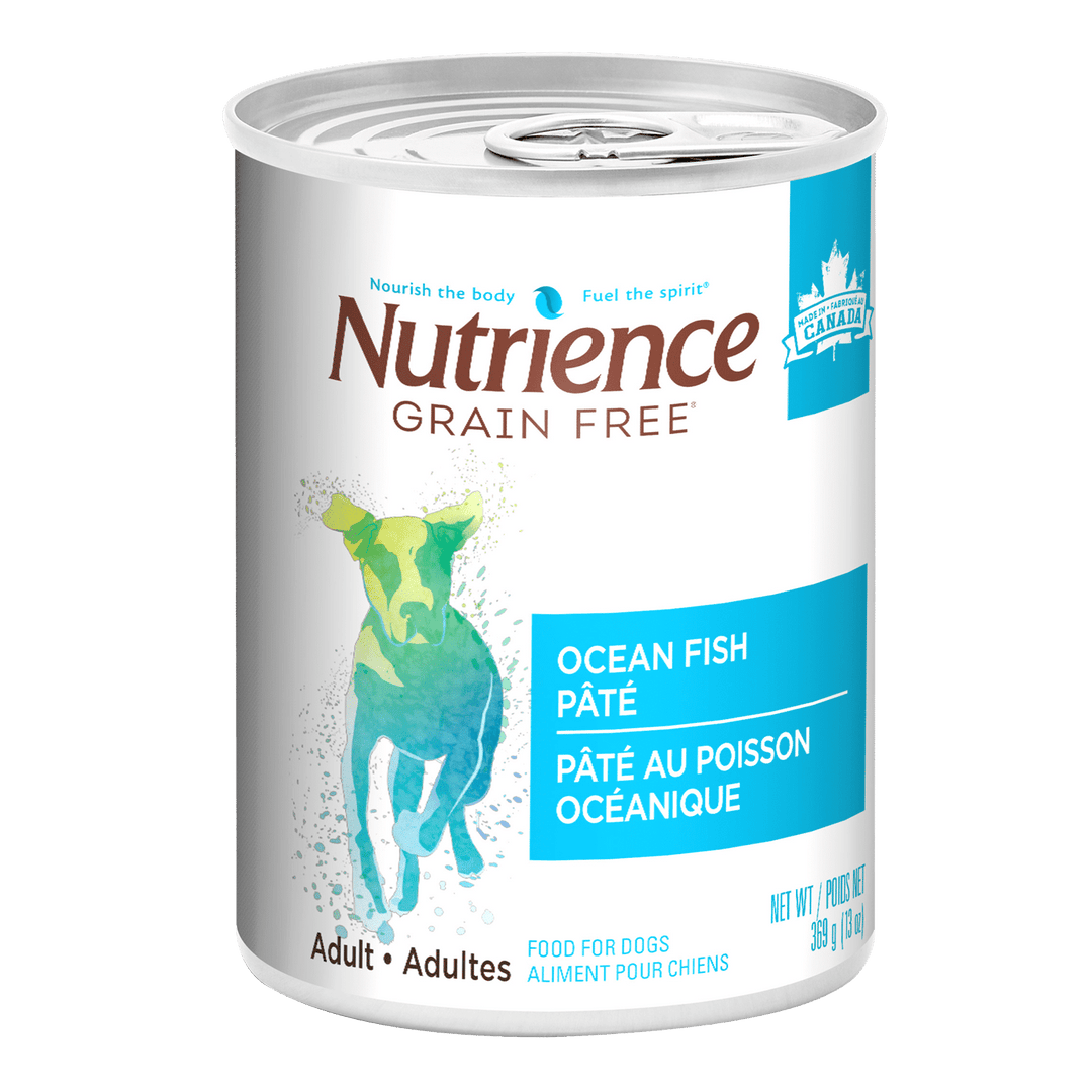 Nutrience Sans Grains - Pâté de Poisson Océanique - Nourriture Humide pour Chiens Adultes