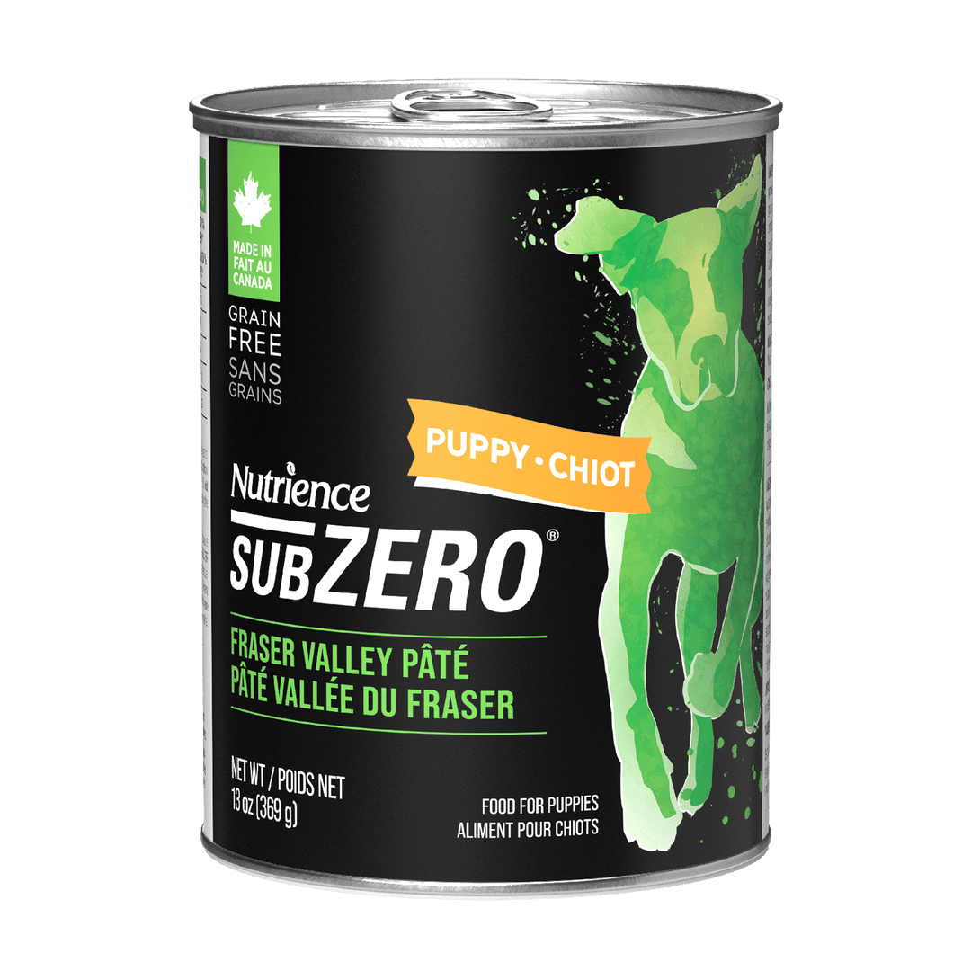 Nutrience Subzero - Chiot Pâté de Vallée Fraser - Nourriture Humide Sans Grains pour Chiens