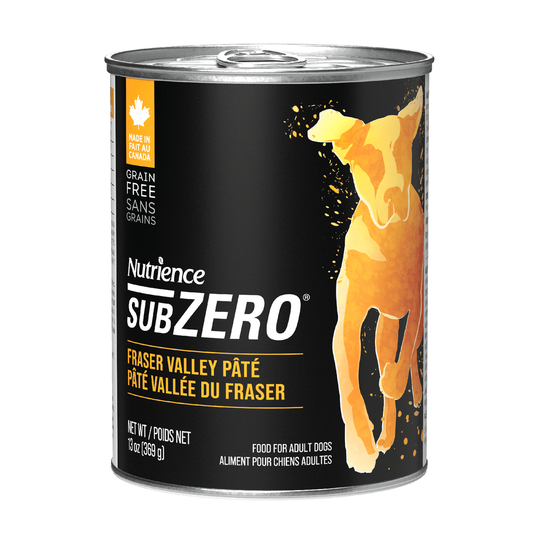 Nutrience Subzero - Pâté Vallée du Fraser - Nourriture Humide Sans Grains pour Chiens Adultes