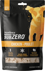 Nutrience SubZero - Poulet - Gâteries Lyophilisées Sans Grains pour Chiens